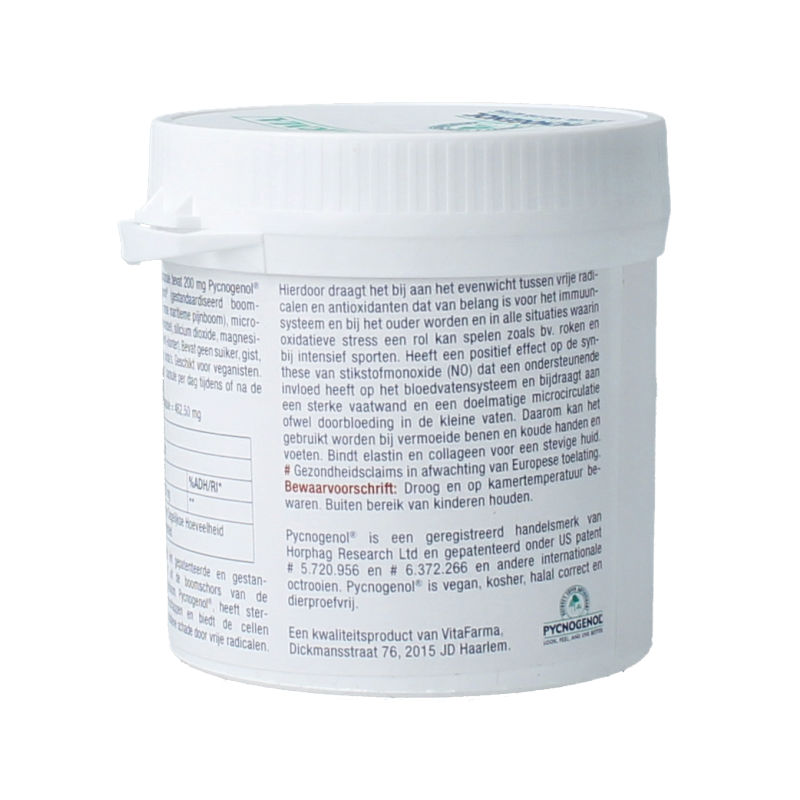 VitaFarma Pycnogenol 200 90 Vegetarische capsules