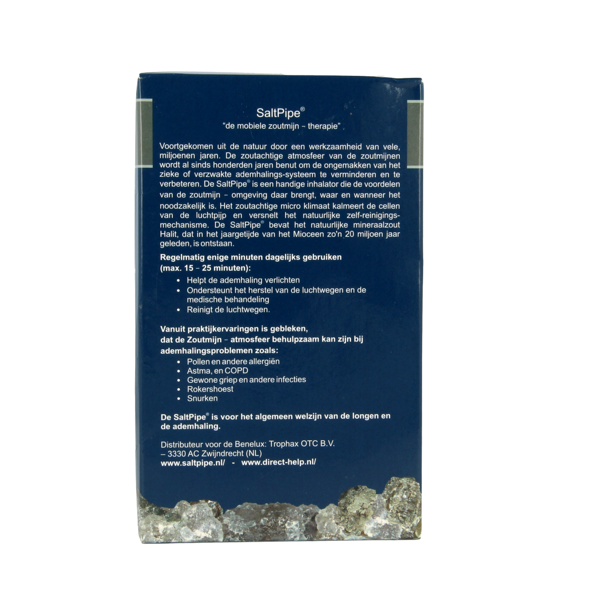 Saltpipe Classic zout inhalator 60.00 Gram