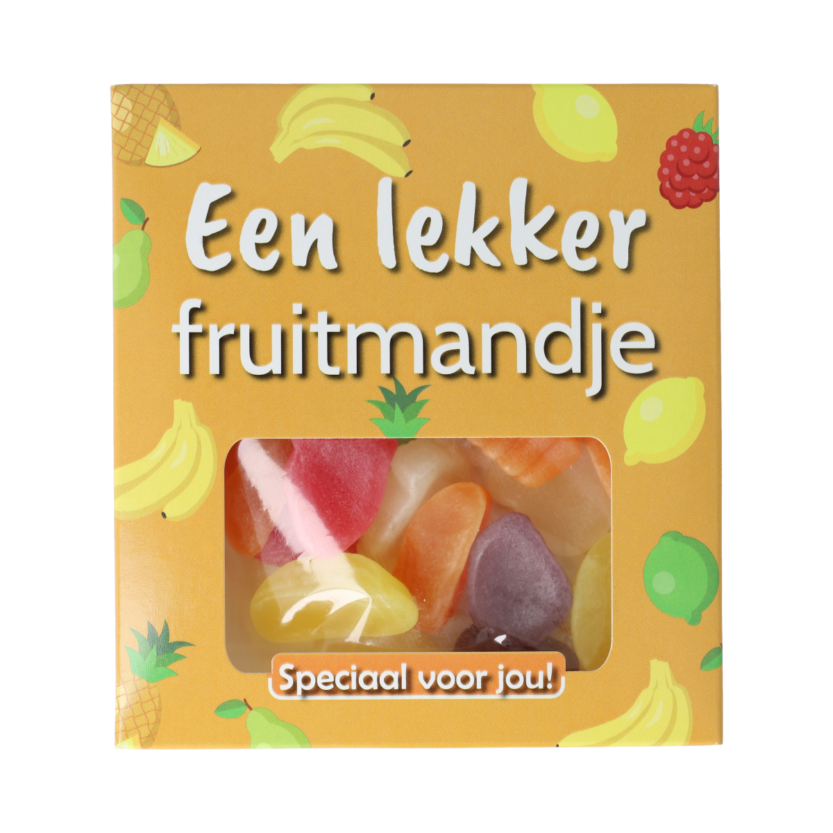 Voor Jou! Voor jou Snoep Lekker fruitmandje 1.00 Stuks