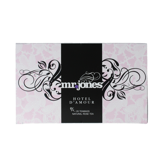 Mr. Jones Hotel d amour rozen thee bio 20.00 Zakjes