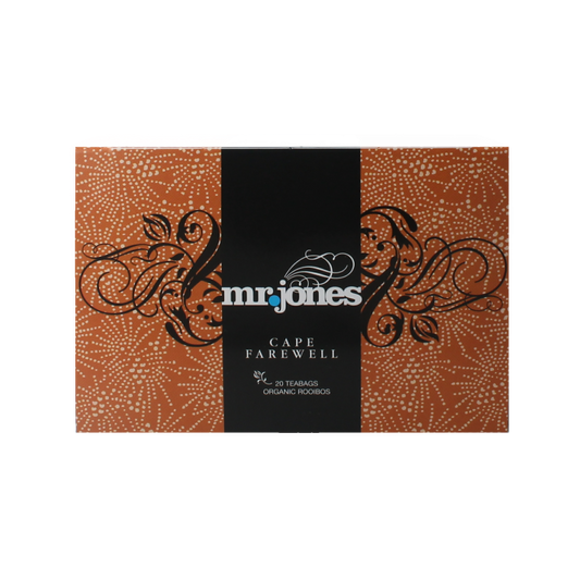 Mr. Jones Cape farewell rooibos bio 20 Zakjes