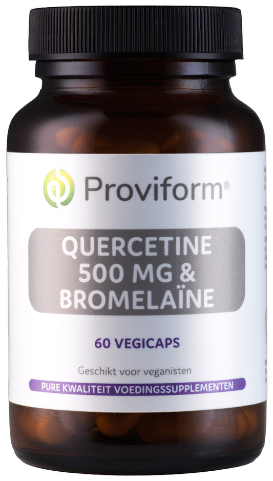 Proviform Quercetine 500mg & bromelaine 60.00 Vegetarische capsules