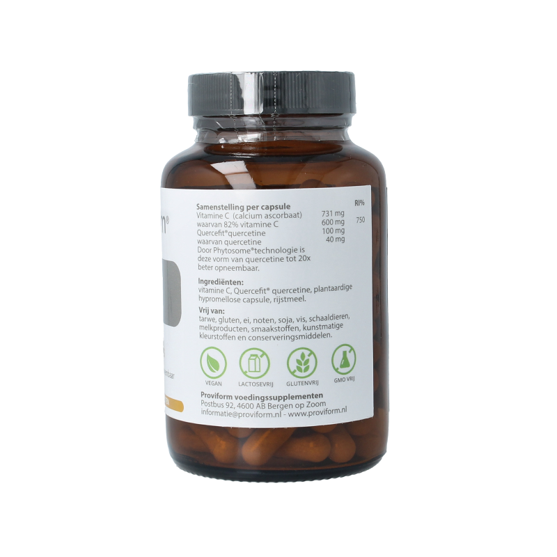 Proviform Vitamine C & quercetine phyto 90 Vegetarische capsules