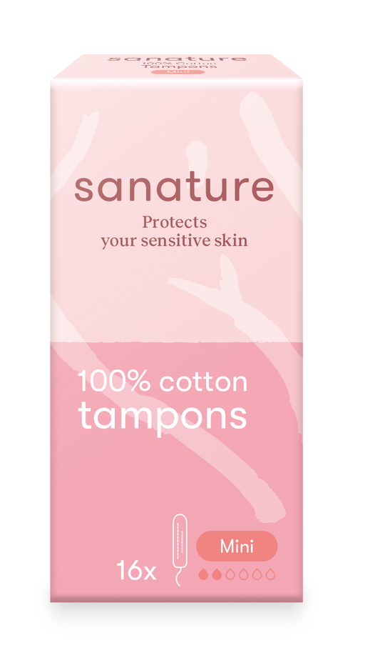 Sanature Tampons mini 16.00 Stuks