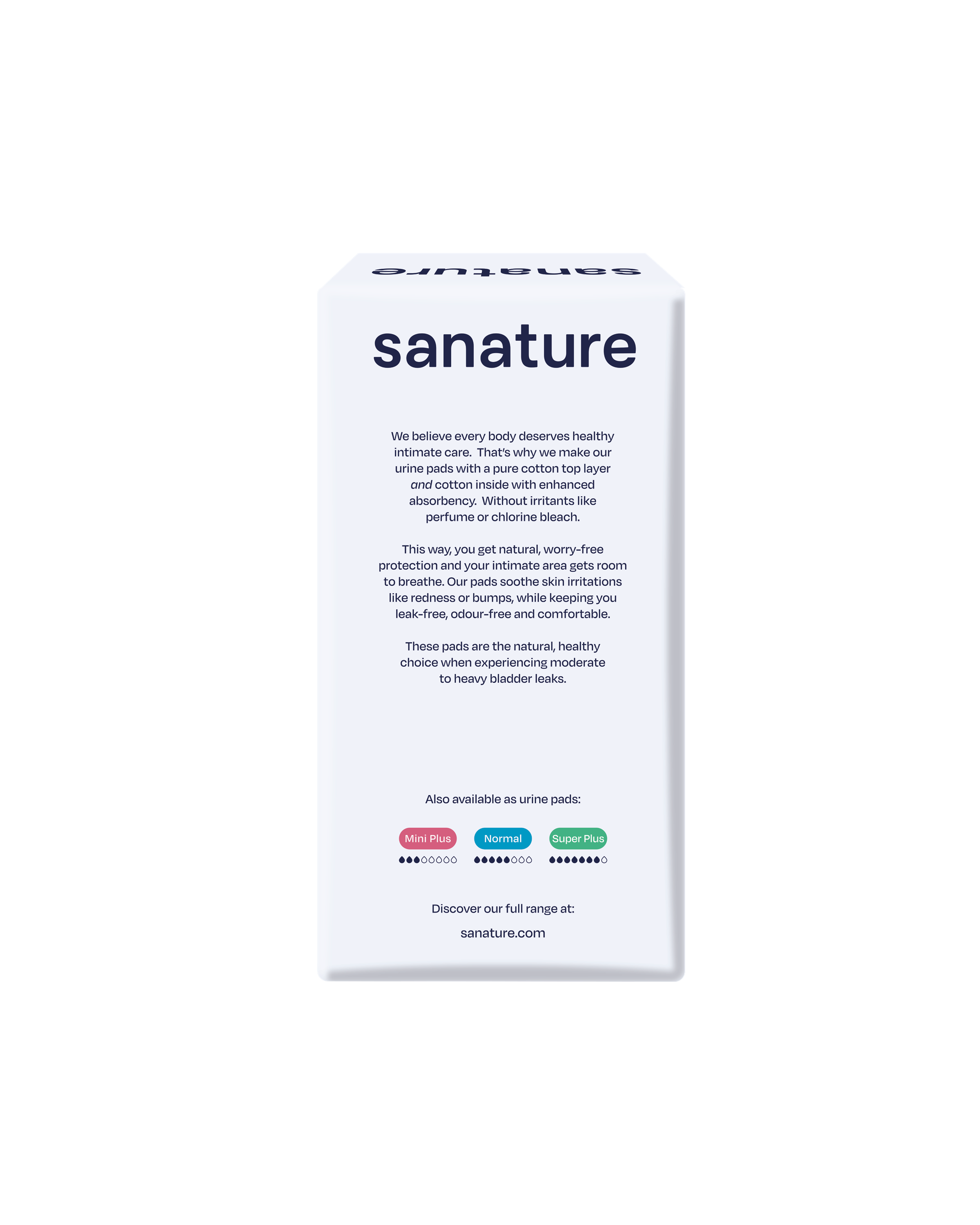 Sanature Pro vivo katoen incontinentie verband super 12.00 Stuks