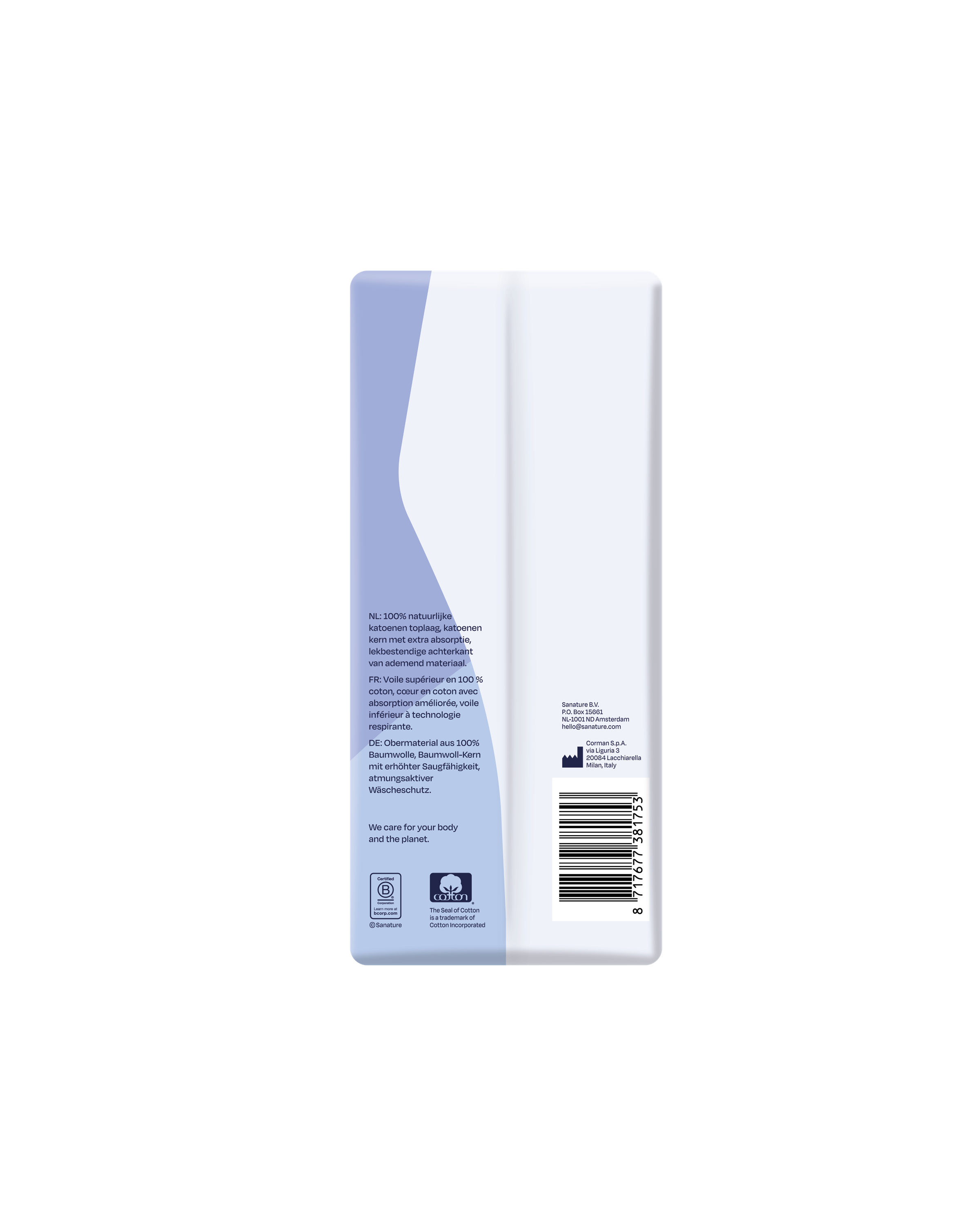 Sanature Pro vivo katoen incontinentie verband super 12.00 Stuks
