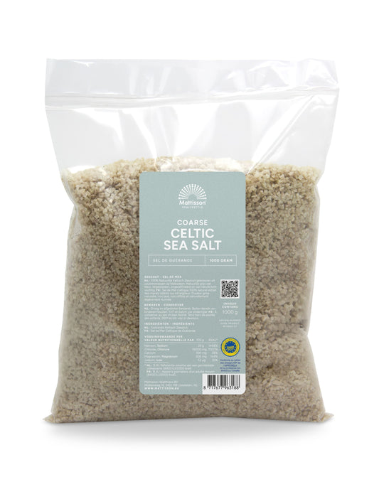 Mattisson Keltisch zeezout celtic sea salt grof 1.00 Kilogram