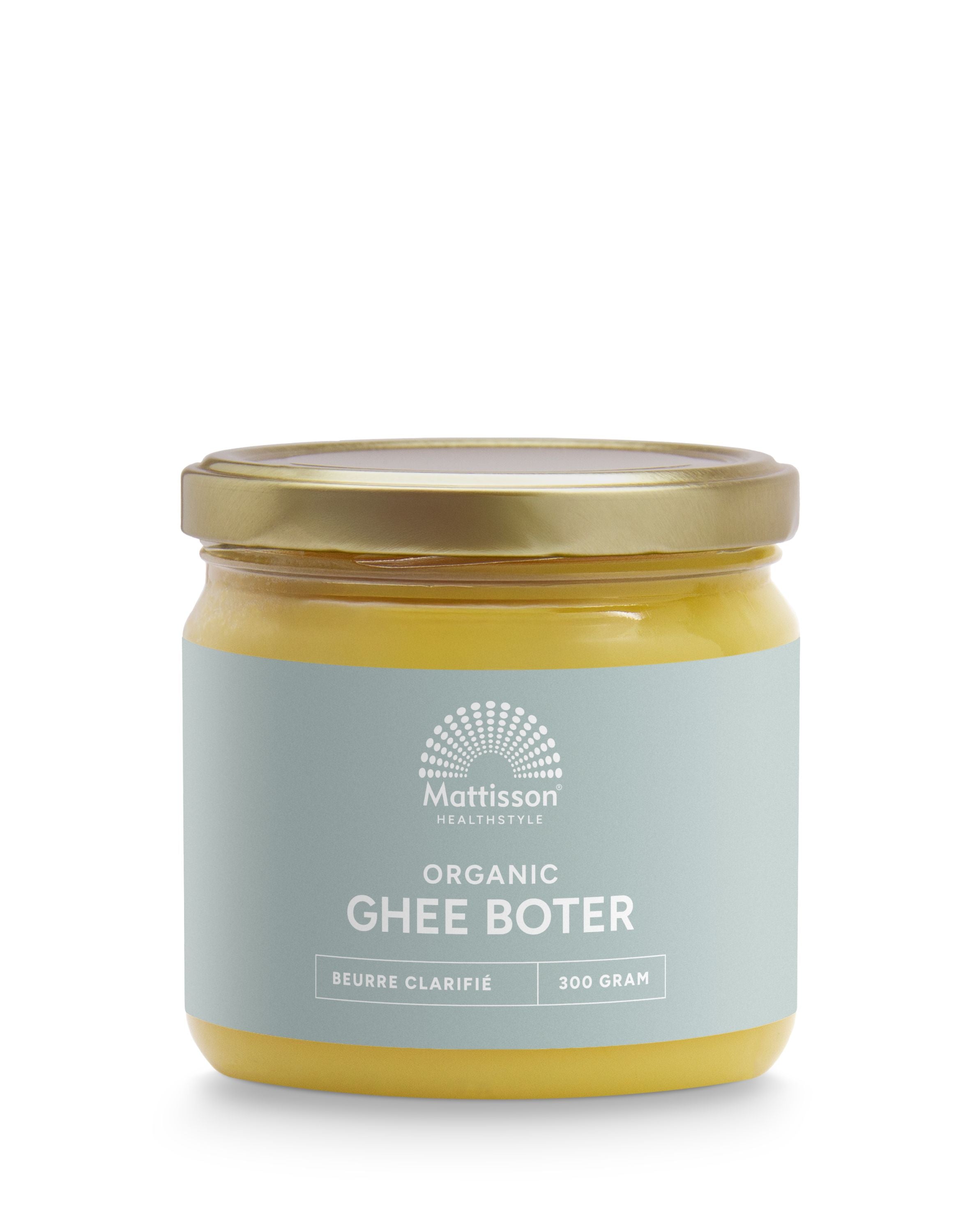 Mattisson Ghee geklaarde boter bio 300 Gram