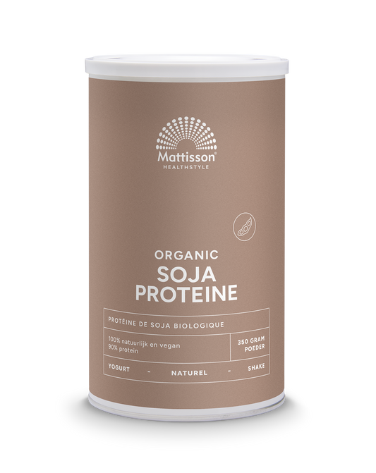 Mattisson Vegan soja proteine 90% bio 350 Gram