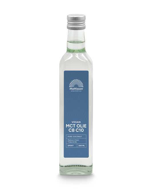 Mattisson MCT olie coconut blend 60% caprylic acid 500.00 Milliliter