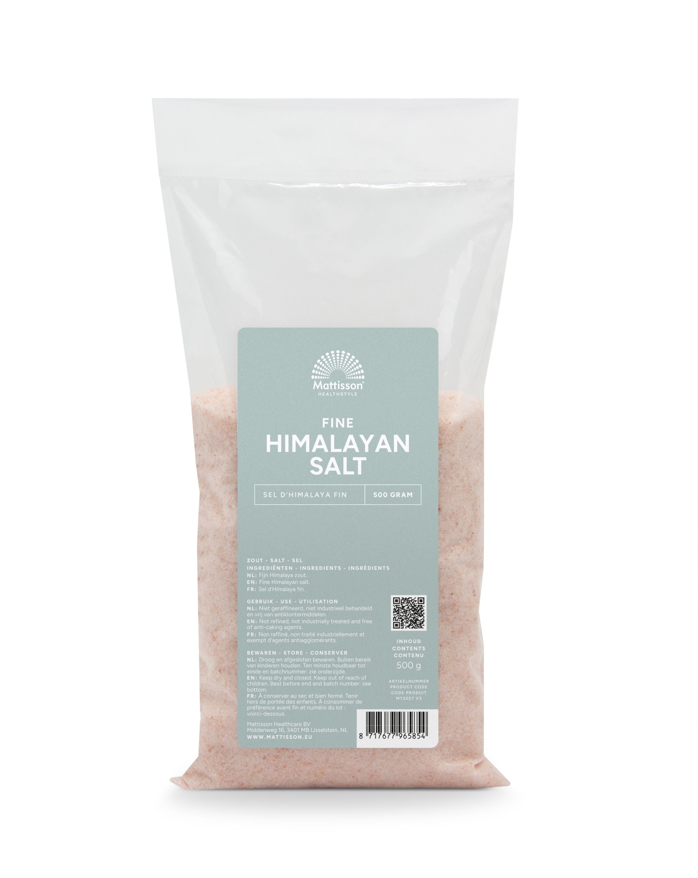 Mattisson Himalayazout fijn navulzak 500.00 Gram