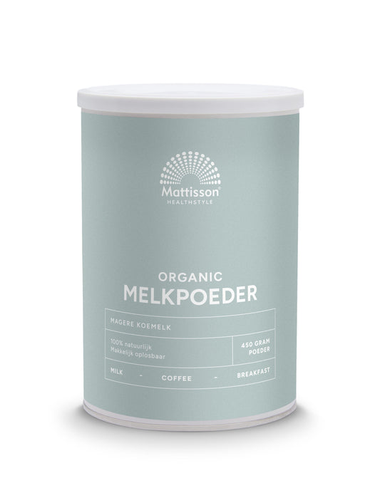 Mattisson Magere melkpoeder bio 450.00 Gram