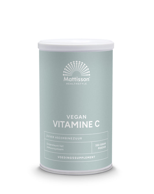 Mattisson Vitamine C poeder zuiver ascorbinezuur 350 Gram
