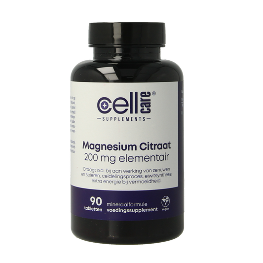 CellCare Magnesium 200mg elementair  90 Tabletten
