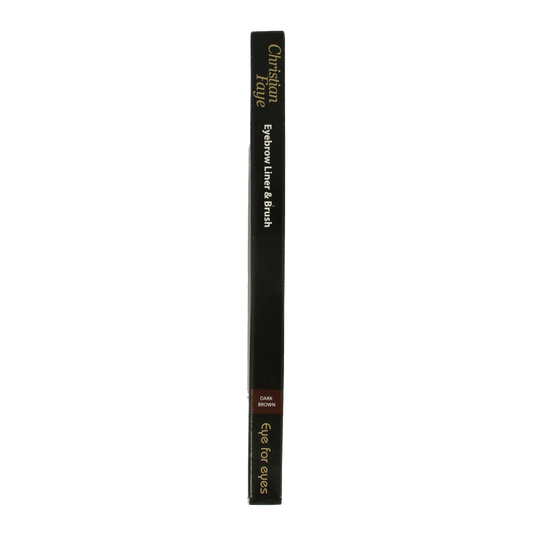 Christian Faye Eyebrow liner & brush dark brown 0.11 Gram