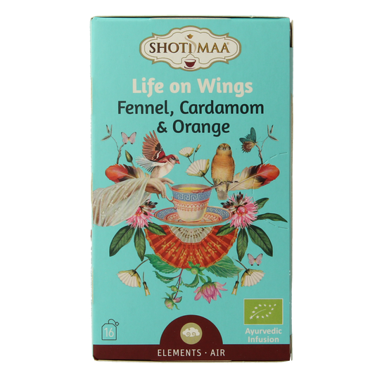 Shoti Maa Air life on wings bio 16.00 Zakjes
