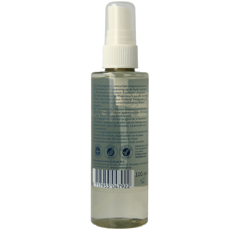Zechsal Magnesium olie spray 100 Milliliter