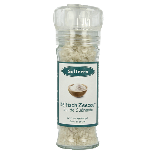 Salterra Keltisch zeezout grof droog strooimolen 70 Gram