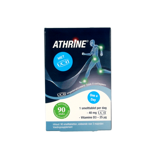 Athrine UC-II en Vitamine D3 90 Tabletten