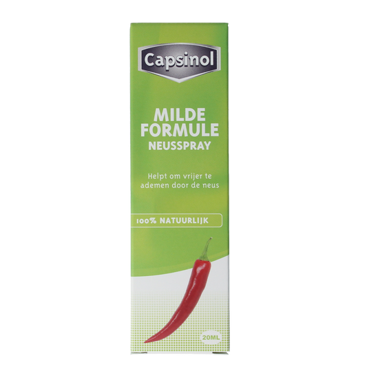Capsinol Milde formule neusspray 20.00 Milliliter