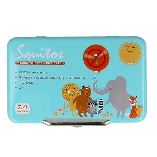 Squitos Lemon eucalyptus citronella geurstickers 24.00 Stuks