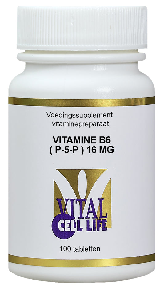 Vital Cell Life Vitamine B6 P-5-P 16mg 100.00 Tabletten