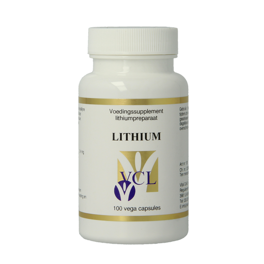 Vital Cell Life Lithium 400 mcg  100.00 Vegetarische capsules