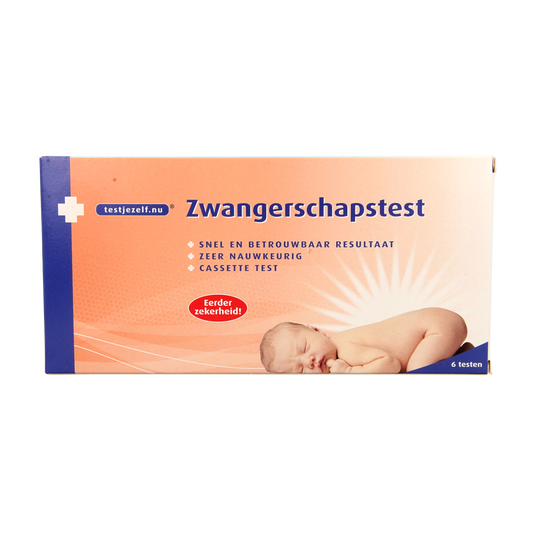 Testjezelf.nu Zwangerschapstest casette 6.00 Stuks