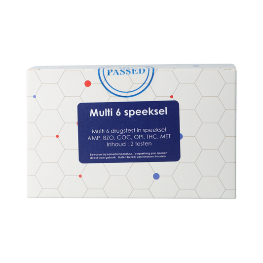 Testjezelf.nu Speeksel drugstest 6 2.00 Stuks