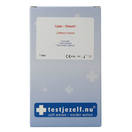 Testjezelf.nu IJzer check zelftest 1 Stuks