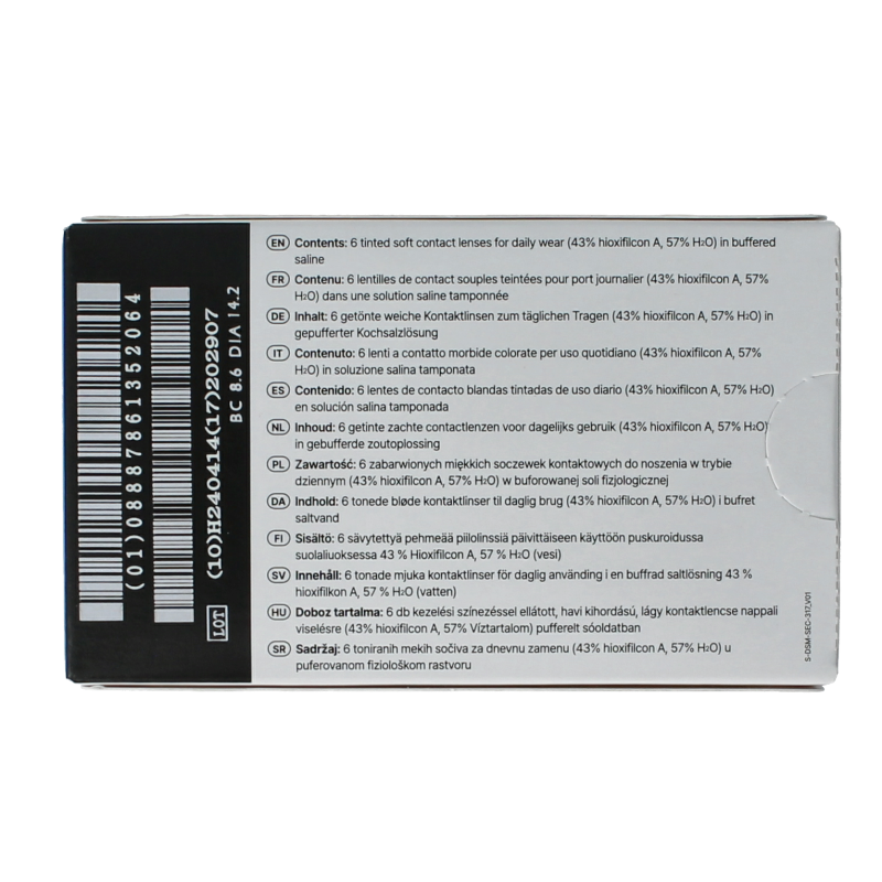 Unicare Maandlenzen -3.50 6 Stuks