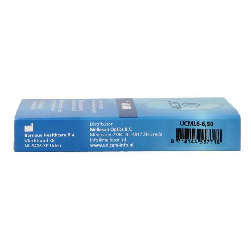 Unicare Maandlenzen -6.50 6 Stuks