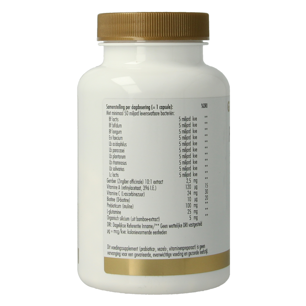Golden Naturals Probiotica 50 miljard 90.00 Vegetarische capsules