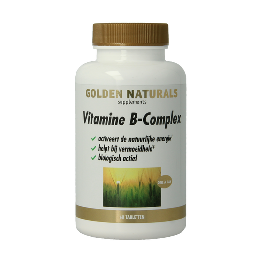 Golden Naturals Vitamine B complex 60 Tabletten
