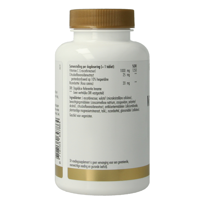 Golden Naturals Vitamine C 1000mg met rozenbottel 60 Tabletten