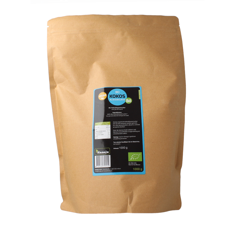 Hanoju Kokosbloesemsuiker bio 1 Kilogram
