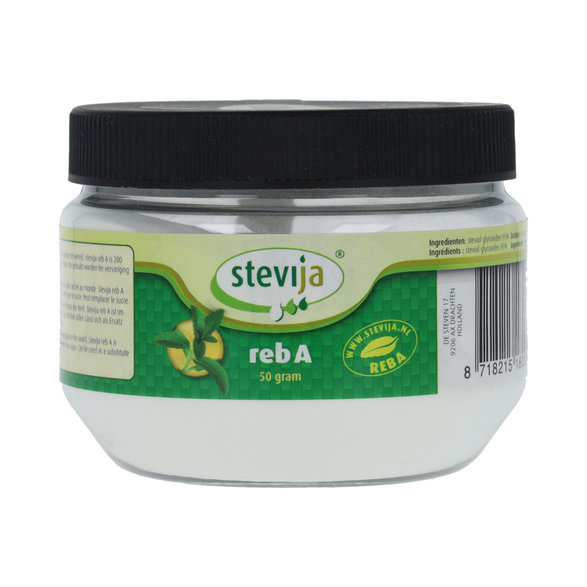 SteviJa Stevia extract poeder puur 50.00 Gram