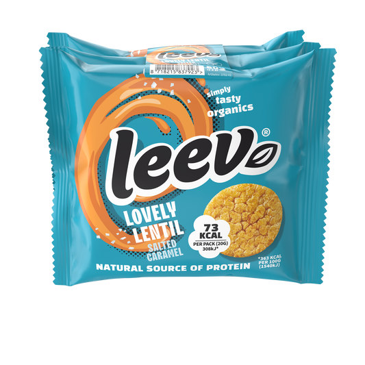 Leev Lovely lentil cakes caramel bio 60.00 Gram