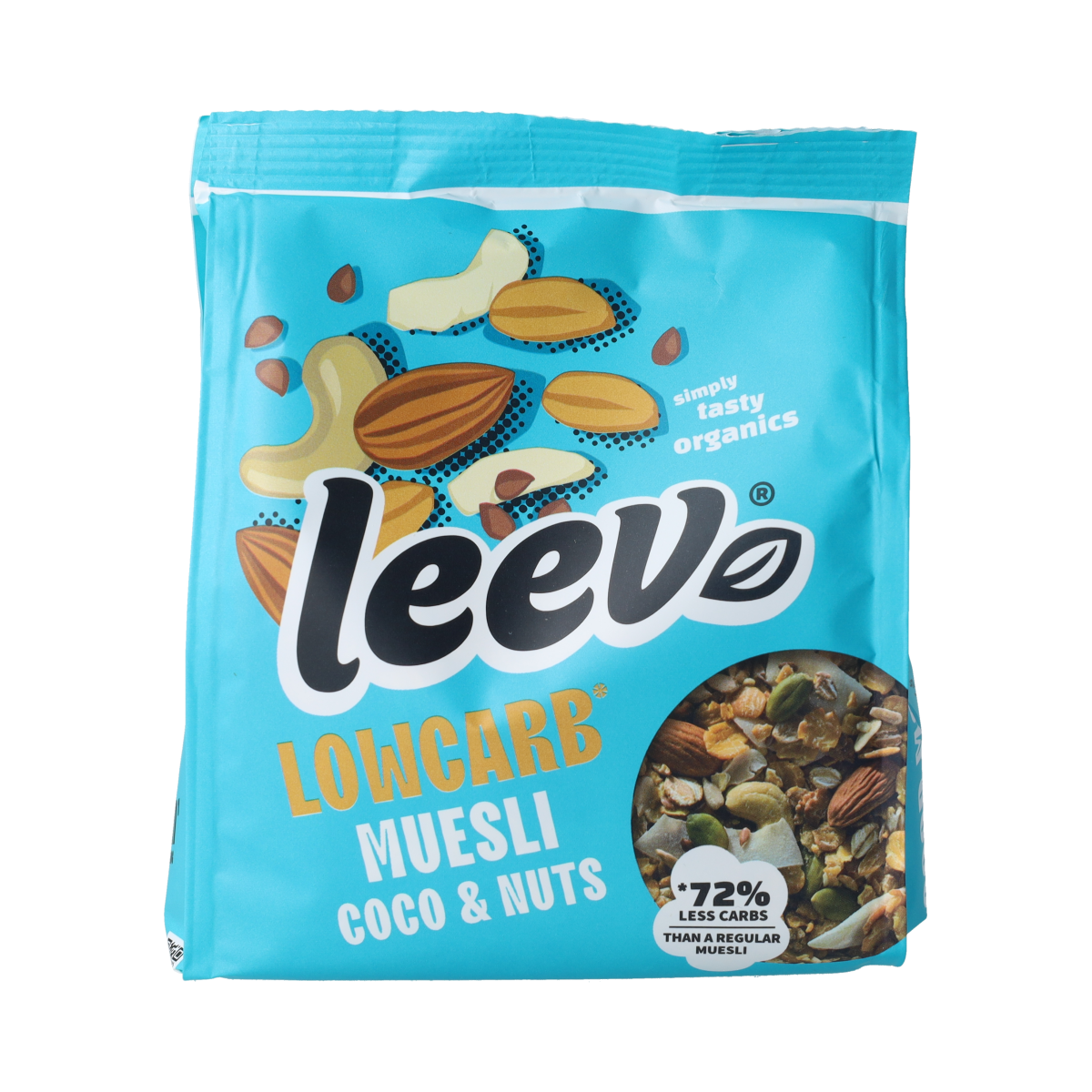 Leev Lowcarb muesli bio 275.00 Gram