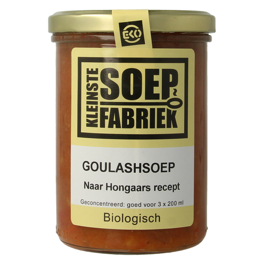 Kleinstesoepfabriek Goulash soep bio 400.00 Milliliter