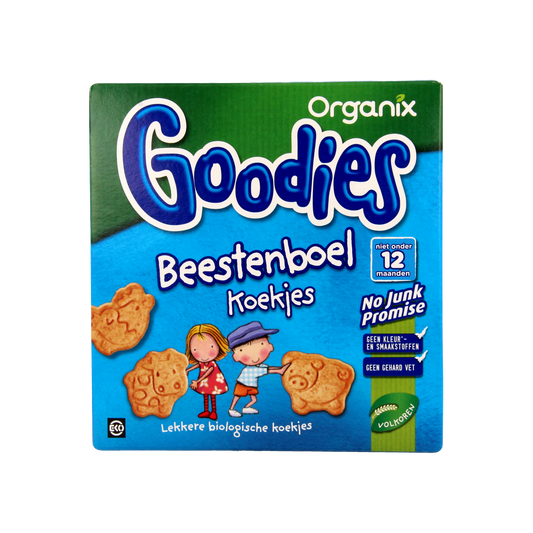 Organix Goodies Boerderijdieren koekjes 1+jr bio 100.00 Gram