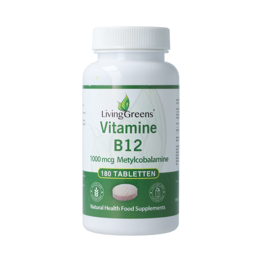 Livinggreens Vitamine B12 methylcobalamine 1000mcg 180.00 Tabletten