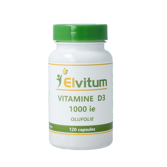 Elvitum  Vitamine D3 1000IE/25mcg 120 Capsules