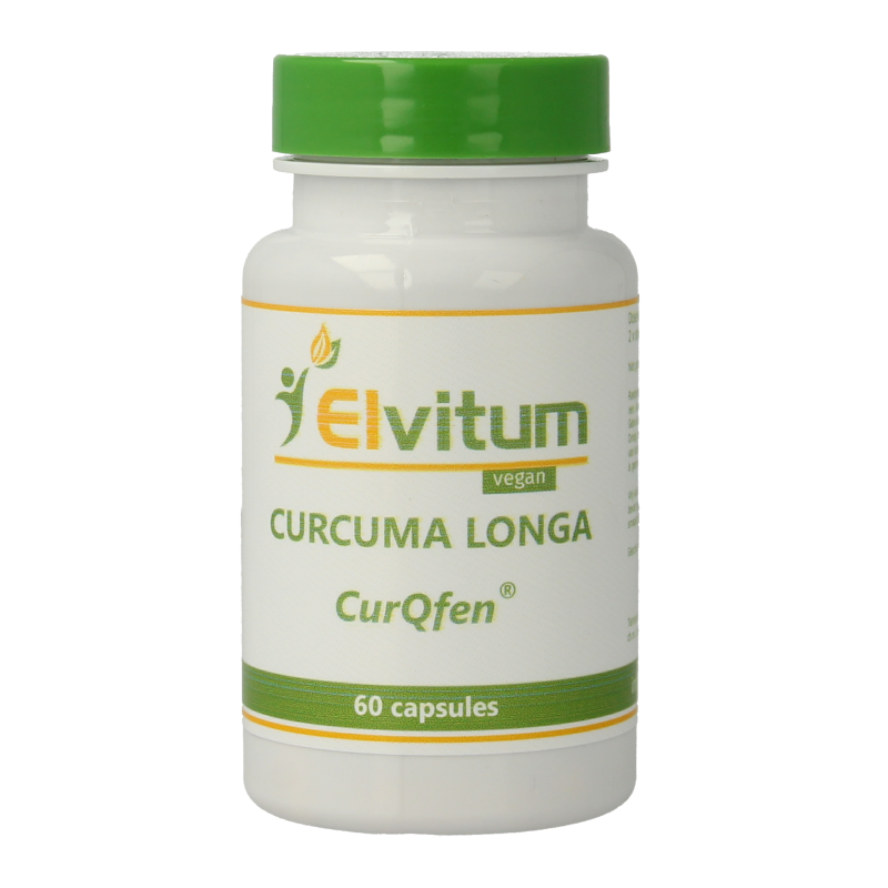 Elvitum  Curcuma longa curqfen 60 Capsules