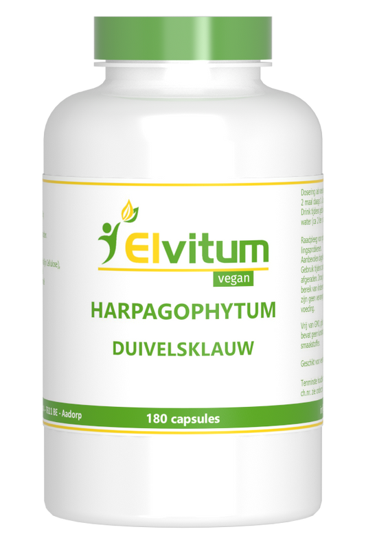 Elvitum  Duivelsklauw harpago extract 180 Capsules