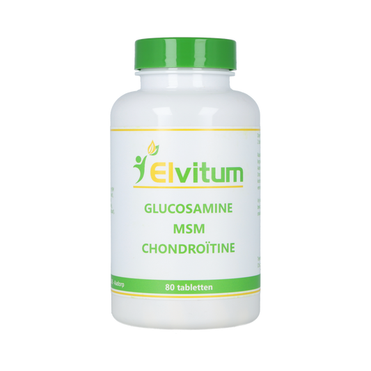Elvitum  Glucosamine MSM Chondroïtine 80.00 Tabletten
