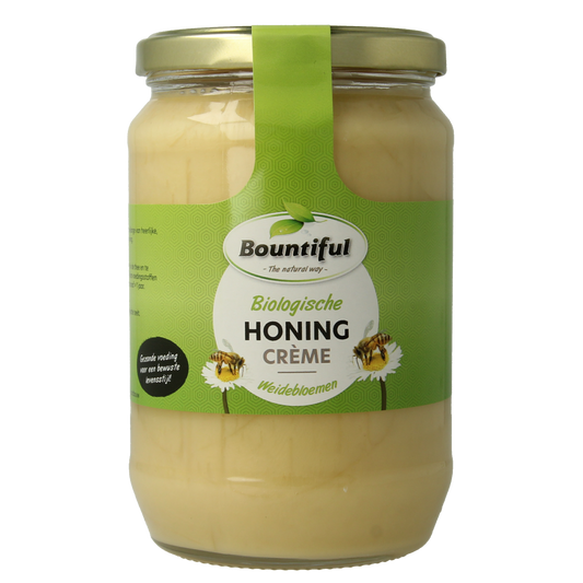 Bountiful Honing weidebloemen creme bio 900.00 Gram