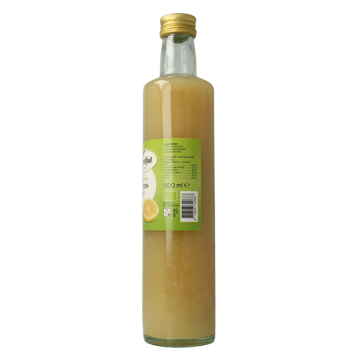 Bountiful Citroensap bio 500.00 Milliliter