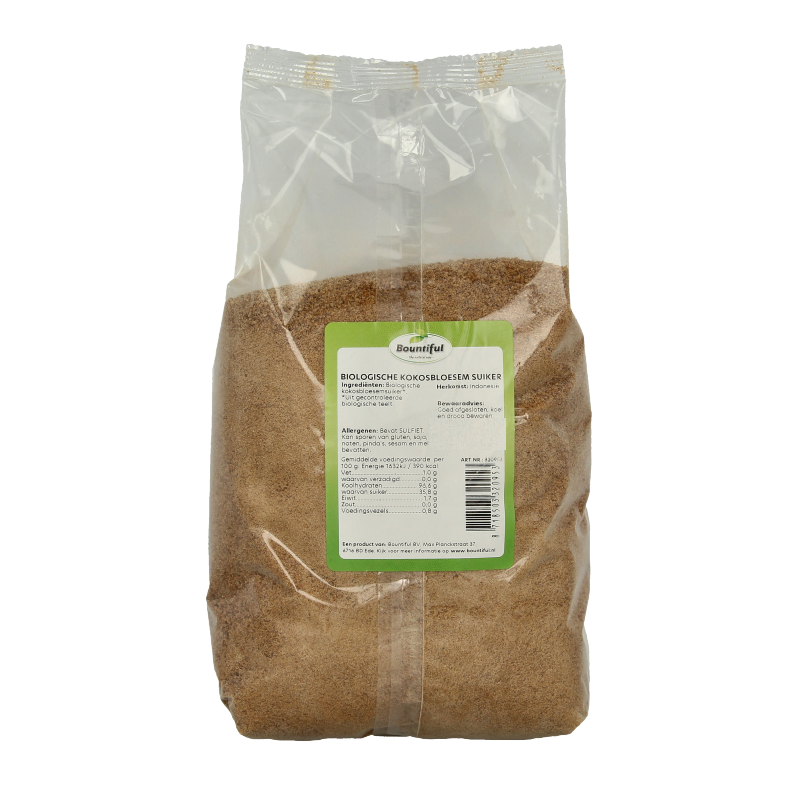 Bountiful Kokosbloesem suiker bio 1 Kilogram