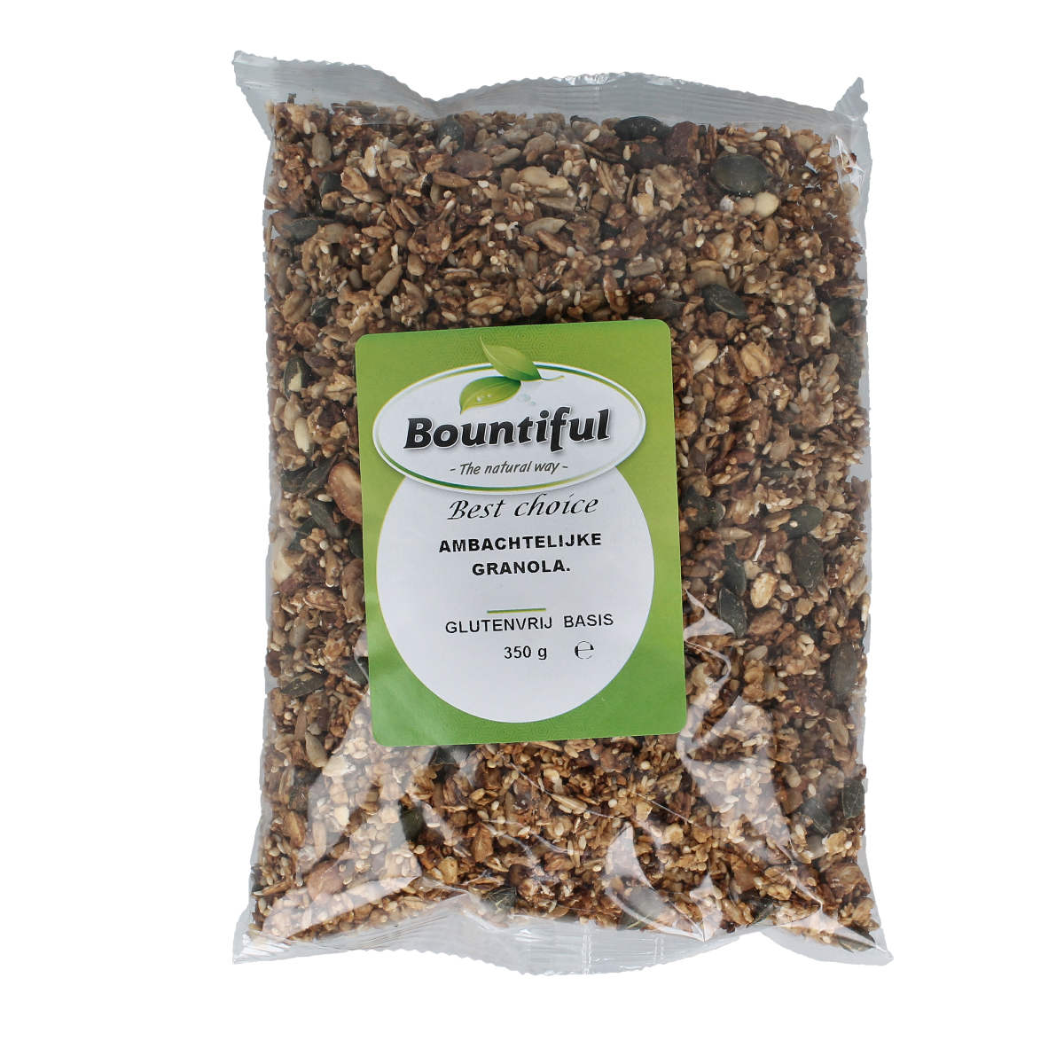 Bountiful Ambachtelijke granola glutenvrij bio 350.00 Gram
